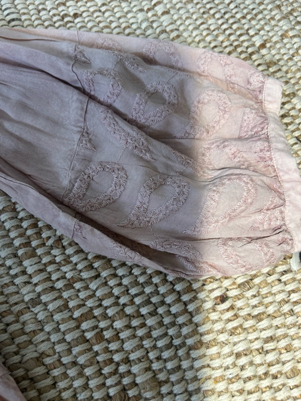 Pink Ruffle Dress - Lightweight Boho Style - Picture 4 of 7